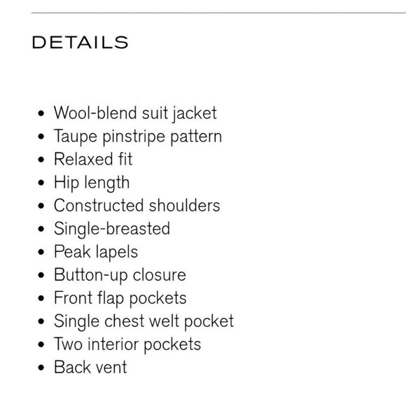 Acne Studios NWT Single Breasted Suit Jacket Size 34/2 - Picture 12 of 13